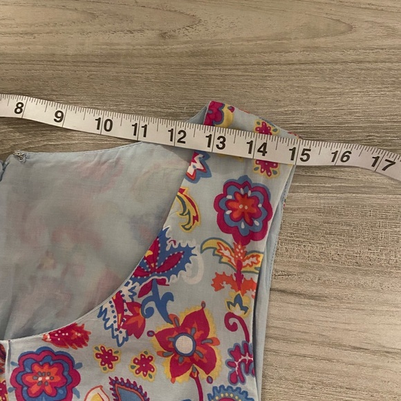 Talbots Multicolor Floral Maxi Dress - Picture 10 of 15